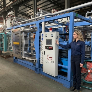 Ligne de production EPS Guiju, machine à fabriquer des boîtes à poisson en polystyrène, des barquettes en polystyrène avec pompe, solution complète de production de boîtes EPS en usine - Product Image 3