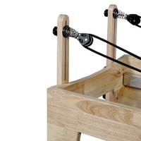 Studio Bois De Chêne Réglable Portable Pilates Reformer Machine Work Premium Kit Gym Utilisant Une Bonne Qualité Reformer