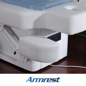 Camilla de Masaje Eléctrica con Agua Caliente y 4 Motores BonnieBeauty para Salón, con Caja de Almacenamiento - Product Image 4