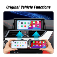 Caja Inalámbrica Carplay para BMW Serie 7 F01 F02 F03 F04 2009-2012 Sistema CIC Decodificador de Interfaz Android Auto