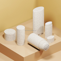 Tube de baume à lèvres hydratant professionnel écologique Push Up Chapstick Tubes déodorant bâton emballage de conteneur rond