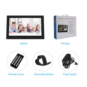 Nouveau cadre photo numérique 17 pouces avec téléchargement gratuit de films anglais en format MP3 et MP4 - Product Image 5