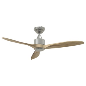 65 inch large LED <b>ceiling</b> fan with 6-speed <b>remote</b> <b>control</b> for home decoration, DC motor, solid wood blades, electric - Product Image 1