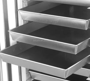 GN taille 20 plateaux plateaux de boulangerie sur pied réfrigérateur commercial congélateur vertical congélateur rapide machine - Product Image 5