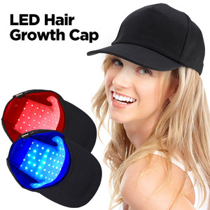 Không dây chống rụng tóc màu xanh đỏ LED ánh sáng Mũ bóng chày ánh sáng màu đỏ trị liệu tăng trưởng tóc cap - Product Image 2
