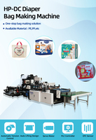 HP-DC HP-BS FN-ESR Hanplas plié dessin bande pampers sac d'emballage de couches machine de fabrication