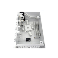 Boîtier de terminaison FTTH multi-opérateurs Melontel MT-12381 gris en plastique, type intérieur, 32 fibres optiques, pour raccordement de fibres optiques