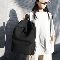 Vente en gros de sac à dos d'étudiant à la mode sac à dos simple et étanche pour ordinateur portable sac d'école en nylon avec logo personnalisé bon marché unisexe