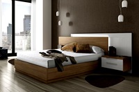 Joli ensemble de meubles de chambre à coucher design bon marché mobilier moderne pour la maison table de chevet commode ensembles de chambre à coucher