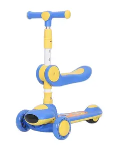 Vente directe d'usine en chine jouet bébé 3 roues enfants Scooter avec lumière de musique pour Offre Spéciale