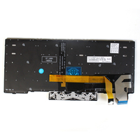 Clavier métallique Penobon à rétroéclairage LED avec touches dôme pour ThinkPad X13 Gen 1 (disposition US) - Garantie 1 an