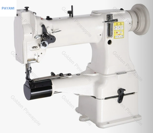 Macchine da cucire elettroniche per impieghi gravosi per cappelli, tende, borse e borsette, con braccio cilindrico e trasporto a punto annodato - Product Image 3