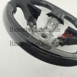 Practical Hot Sale Honeycomb Carbon Leather LED Steering <b>Wheel</b> for Infiniti Q50 Car Steering <b>Wheel</b> - Product Image 2