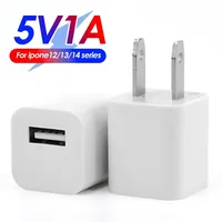 Chargeur mural USB, adaptateur bloc cube charge rapide 5W pour iPhone 14 13 12 11 Pro Max Mini R S 6 Plus IPad-Accessoires de voyage