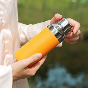 Bouteilles d'eau isothermes en acier inoxydable à double paroi pour le sport en plein air, personnalisées, 400 ml - Product Image 3