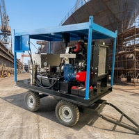 Nuevo Desengrasante de Chorro de Agua a Alta Presión de 1000 Bar y 14500 psi para Uso Industrial en la Industria Óptica, para la Eliminación de Incrustaciones y Relodos en Cascos de Barcos