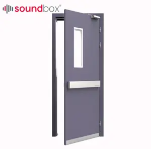 Interior usa engineered veneer hotel soundproof commercial doors, interior office contemporary solid wood doors/
