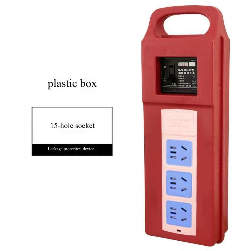 Boîte en plastique cuivre pur, 3 positions, 15 trous