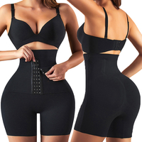 Shorty Gainant Amincissant Femme Remonte-Fesses Culotte Taille Haute Maintien Ventre Plat Gaine Sculptante