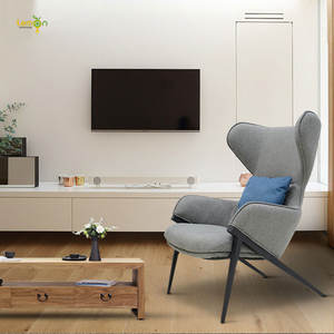 Nouvelle arrivée salon moderne en <span class=keywords><strong>cuir</strong></span> coque intérieure en fiber de verre chaise longue - Product Image 5