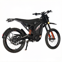 Moto tout-terrain électrique Snova Mountain Bike 8000W 72V avec une vitesse maximale de plus de 80 km/h pour adultes