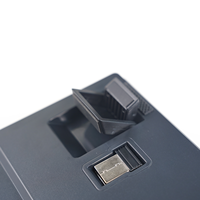 KC98 Kit de clavier mécanique Pro Tri-mode sans fil RGB Gamer Kit de clavier de jeu pour PC avec affichage et bouton