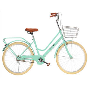 Vélo de ville classique pour femme 2024 à vendre / Vélo <span class=keywords><strong>vintage</strong></span> personnalisé OEM 26 pouces pour femmes et hommes / Bicicleta Mujer à partager pour adultes - Product Image 2