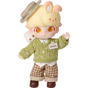 Figura de Acción Original DIMOO Holiday Rabbit, Figura de Anime, Bolsa Sorpresa, Adorno, Decoración del Hogar, Muñecas de Escritorio, BJD - Product Image 1