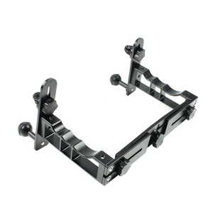 Takenoken alüminyum alaşım çift el tutucu braketi sualtı kamera dalış sabitleyici yüzer kol flaş ışığı fotoğraf için - Product Image 5