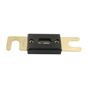 Lot de 5 fusibles plats ANL 100A pour voiture, véhicule, système audio-vidéo marin, plaqué or, type à borne axiale, à fusion rapide, non indicateur - Product Image 3