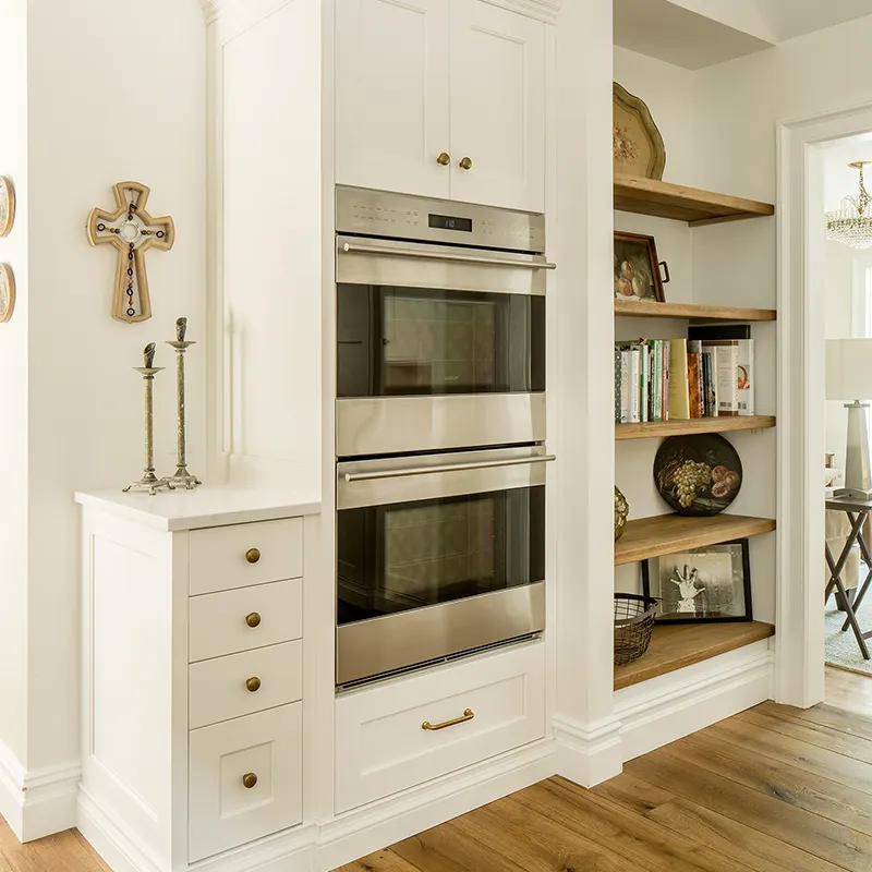 Luxury Hot Selling Unassembled Wood Kitchen Cabinet Set
