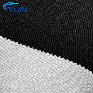 100% Polyester brossé velours laminé 2mm ignifuge blanc maille tissu éponge dos collé coussin pour les lits pour animaux de compagnie des filles - Product Image 2