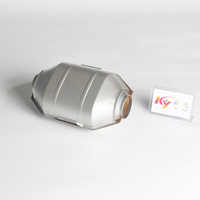 Convertisseur catalytique à trois voies Euro 3 Euro 5 Euro 6 Camion Mini convertisseur catalytique universel à haut débit en métal