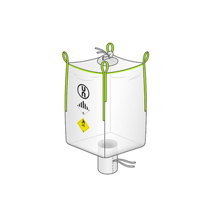 Cho Un chứng nhận 1500kg & 1000kg <span class=keywords><strong>fibc</strong></span> số lượng lớn <span class=keywords><strong>PP</strong></span> tấn túi cho nguy hiểm sản phẩm giao thông vận tải cho gói lư<span class=keywords><strong>u</strong></span> trữ - Product Image 5