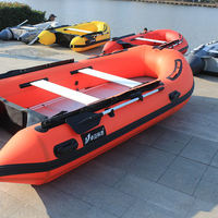 Vente en gros bateau de pêche gonflable en caoutchouc 2m 3m 4m 5m plancher de pont pneumatique en PVC avec moteur pour la mer