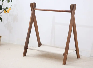 رف معاطف خشبية حديث للأطفال ، شماعة للملابس - Product Image 4