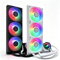 Enfriador Líquido para CPU de Juegos SM-360B/W-Y de 360 mm, Directo de Fábrica, ARGB Aura Sync, Solución de Enfriamiento para PC Personalizada OEM