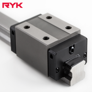 Bloc de guidage linéaire à faible friction et haute stabilité, 100% original <span class=keywords><strong>RYK</strong></span> 15R 20R 25R 30R, rail de guidage en acier chromé - Product Image 1
