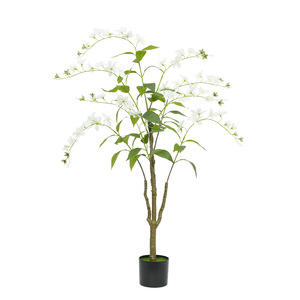 Plante verte d'intérieur pour la décoration de la maison, plante de <span class=keywords><strong>jasmin</strong></span> suspendue en pot, plante décorative pour les maisons d'hôtes et les hôtels, plante verte artificielle - Product Image 6