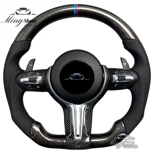Volante Deportivo Negro en Forma de T con Botones, Compatible con <span class=keywords><strong>BMW</strong></span> F10 F30 E60 E90 F35 F22 F32 X2 X3 X4 X5 X6 M1 M2 M3 M4 M5 M6 - Product Image 4