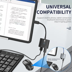 2 in 1 <strong>Type</strong> c Otg <strong>to</strong> Usb 3.0 <strong>Adapter</strong> with Fast Charge Usb c Otg <strong>Adapter</strong> Splitter for Sony Samsung Google - Product Image 4