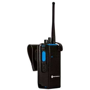 For PMLN6098A DMR Mobile Radio 2.5 Inch Swivel Belt Loop Display Full <strong>Keypad</strong> 10km Range VHF/UHF IP56 Leather Case - Product Image 4