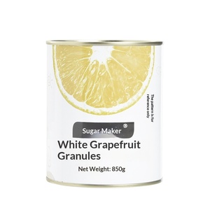 Şekerli Shibai Beyaz Greyfurt Meyveli Konserve 850g Meyve Çayı Hammaddesi Ticari Sütlü Çay Özel - Product Image 4