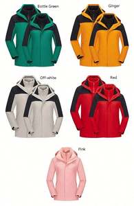 Veste de sport unisexe, veste softshell d'automne et d'hiver, veste de randonnée et de camping, veste d'extérieur - Product Image 4