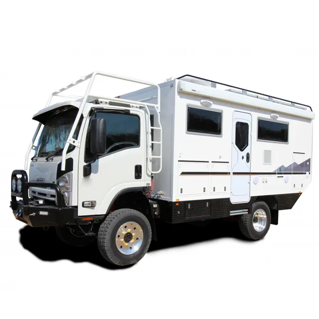 Ecocamper ऑस्ट्रेलिया मानक अभियान 4x4 बंद सड़क ट्रक बिस्तर टूरिस्ट ट्रेलर डेरा डाले हुए कारवां वैन