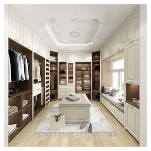 Armarios Abiertos Modernos 2024, Muebles de Dormitorio Personalizados, Combinación de Armarios, Armario de MDF - Product Image 3