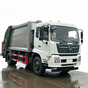 Camion compacteur de déchets Dongfeng, neuf, manuel, 4x2, pour station de transfert de déchets et assainissement - Product Image 1