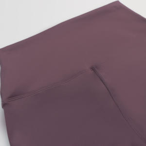 Veste de yoga <span class=keywords><strong>Lulu</strong></span> double face brossée pour femme, coupe ajustée, respirante, col montant, très élastique, motif uni, pour le fitness - Product Image 6