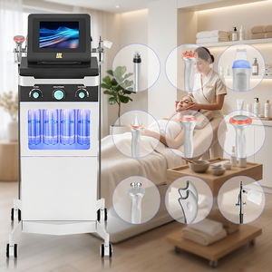 Salon Grade 10 In 1 Skin Management <b>Machine</b> Deep Cleansing Mite Removal Nutrient Import Oxygen Infusion V‑Face Shaping - Product Image 1