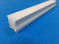 Tube en silicone LED néon flexible séparable US-N2020S 20*20mm, diffuseur de manchon, tuyau en caoutchouc, profil LED